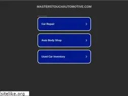 Sites similar to masterstouchautomotive.com