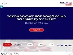 Sites similar to mastervisa.co.il