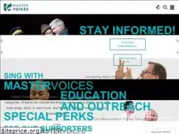 Sites similar to mastervoices.org
