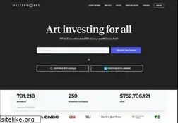 Sites similar to masterworks.io
