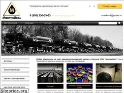 Sites similar to mastikaizol.ru