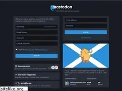 Sites similar to mastodon.scot