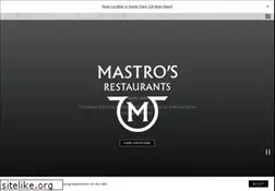 Sites similar to mastrosrestaurants.com