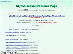 Sites similar to masuda.org