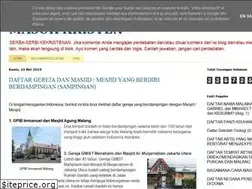 Sites similar to masukkristen.blogspot.com