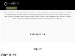 Sites similar to masungigeoreserve.com