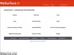 Sites similar to masurface.fr