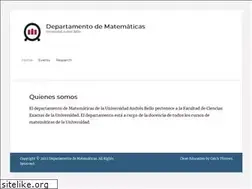 Sites similar to mat-unab.cl