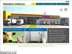 Sites similar to mataderolinderos.cl