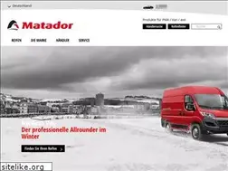 Sites similar to matador-reifen.de