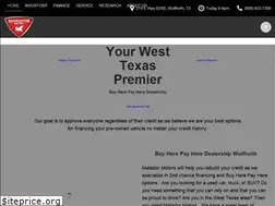 Sites similar to matadormotors.com