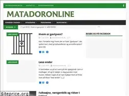 Sites similar to matadoronline.dk
