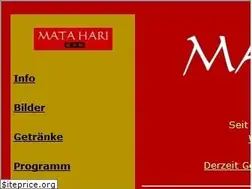 Sites similar to mataharibar.de