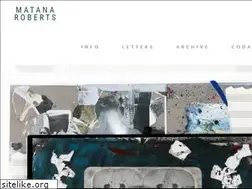 Sites similar to matanaroberts.com
