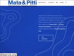 Sites similar to matapitti.com