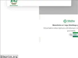 Sites similar to matartiminn.is
