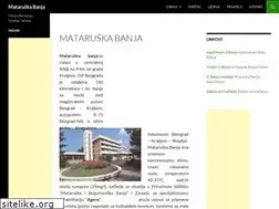 Sites similar to mataruskabanja.net