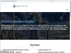 Sites similar to matarvattensektionen.se