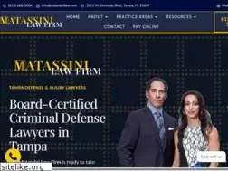Sites similar to matassinilaw.com