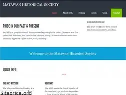 Sites similar to matawanhistoricalsociety.org