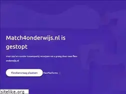 Sites similar to match4onderwijs.nl