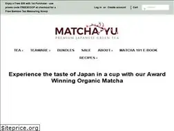Sites similar to matchayutea.com