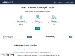 Sites similar to matchbanker.no