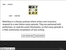 Sites similar to matchboxpodcast.com