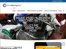 Sites similar to matchedbettingbible.co.uk