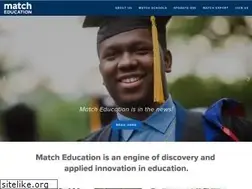 Sites similar to matcheducation.org