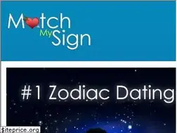 Sites similar to matchmysign.com