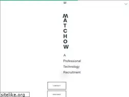 Sites similar to matchow.com