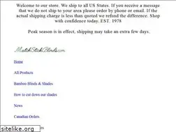 Sites similar to matchstickblinds.com
