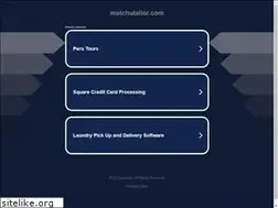 Sites similar to matchutailor.com