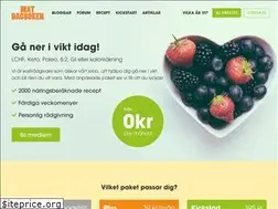 Sites similar to matdagboken.se