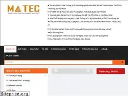 Sites similar to matec.vn