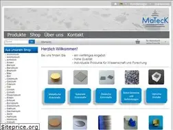 Sites similar to mateck.com