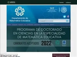 Sites similar to matedu.cinvestav.mx