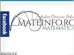 Sites similar to mateinfo.ro