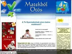 Sites similar to matek.info