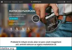 Sites similar to mateking.hu