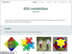 Sites similar to matektabor.berzsenyi.hu