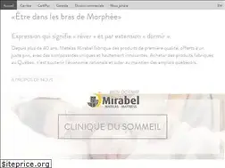 Sites similar to matelasmirabel.ca