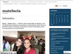Sites similar to matelucia.wordpress.com