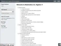 Sites similar to matematica-c3.readthedocs.io