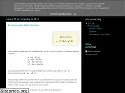 Sites similar to matematicaas.blogspot.com