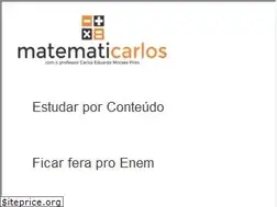 Sites similar to matematicarlos.com.br