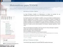Sites similar to matematicas-nestor.blogspot.com