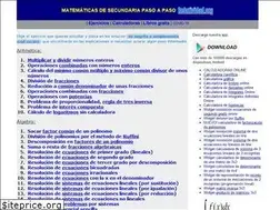 Sites similar to matematicas.relatividad.org