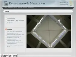 Sites similar to matematicas.unex.es